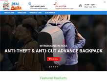 Tablet Screenshot of dealhatke.com